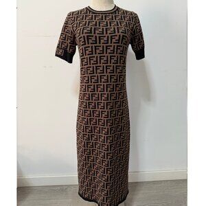 Fendi FF Sweater Dress